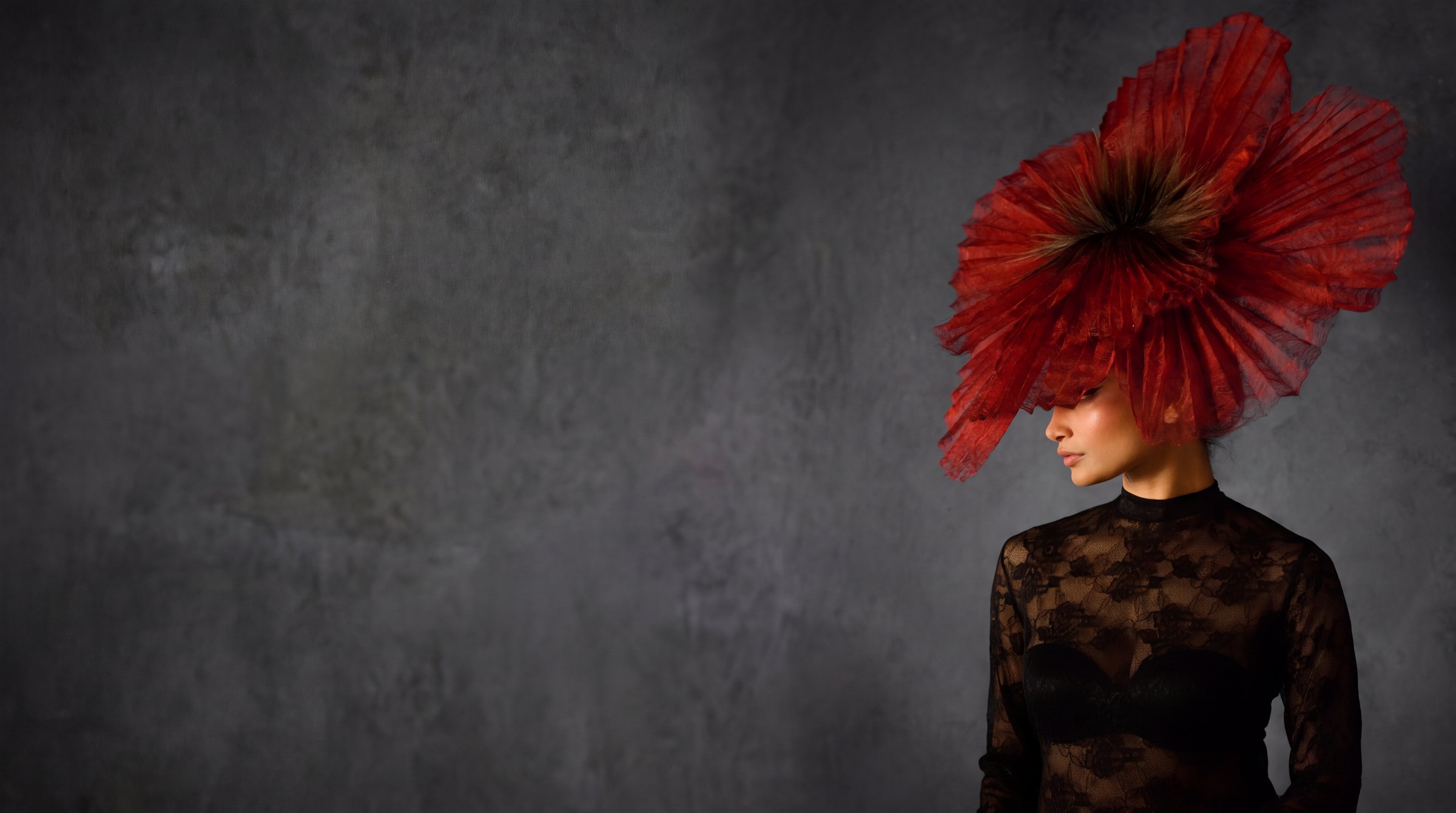 Zukhra Akhmet &mdash; sculptural red hair